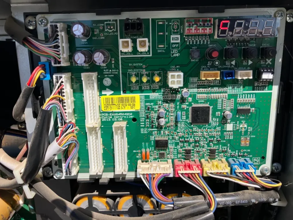 VRF systems service troubleshooting — LG Multi V