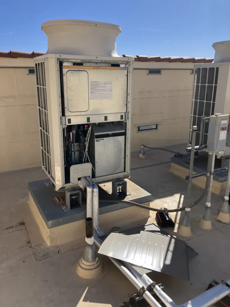 Commercial HVAC rooftop unit service in West LA and Ventura County